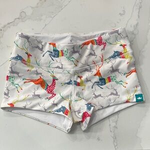 Wodbottom Reindeer Print Shorts